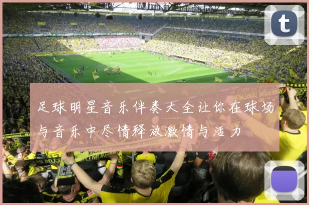足球明星音乐伴奏大全让你在球场与音乐中尽情释放激情与活力